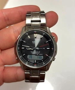 Reloj Casio Lineage LCW-M100 Solar Atomic Multibanda 6 Acero Inoxidable Japón BNB - Imagen 1 de 8