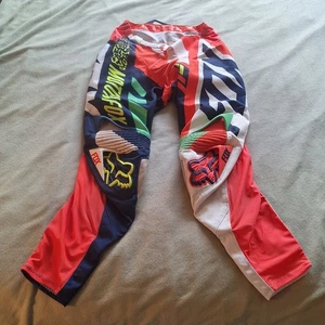 Fox Racing 360 Motocross Pants Mens 28 Racing Fix Head Dirt Bike Enduro - Picture 1 of 11