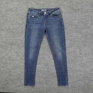 Pantalones de mezclilla Levis 535 para mujer 31 azules súper ajustados elásticos tiro medio tobillo - Imagen 1 de 12