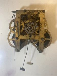 Antique E Ingraham Mantle Clock Movement Nov 11 ‘79 - Picture 1 of 16