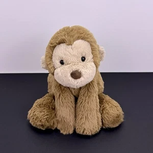 Jellycat Medium SMUDGE MONKEY ✨ Soft Plush Toy AUTHENTIC Brown Jungle Lovey NWT - Picture 1 of 5