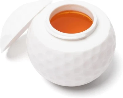 Única Novedad Con Tapa Atornillable Licor-Sostener Divertida Extravagante Creativa Pelota de Golf Copa de Vino Foto 1 de 4
