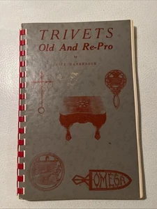 Trivets Old And Re-pro Value Price Guide Book Dan Hankenson 1963 - Picture 1 of 7