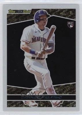 2021 Topps Update Topps Black Gold Jarred Kelenic #BG-8 Rookie RC - Image 1 of 2