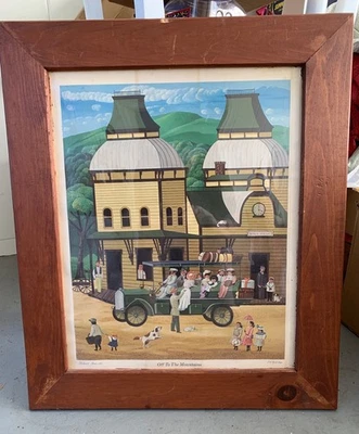 Obra de arte Robert Franke Artist Off to the Mountains # 829/890 Foto 1 de 4