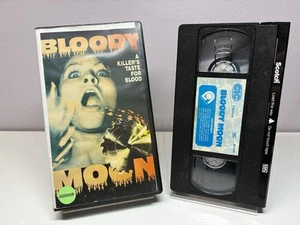 Bloody Moon CIC 1982 VHS Horror Gore Slasher Rare Cutbox - Picture 1 of 7