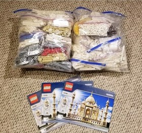 LEGO set 10189 Taj Mahal 100% Complete w/Instruction books(Retired)No Box