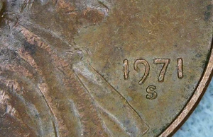 1971 S/S Lincoln Cent - RPM, DDO - Bild 1 von 3