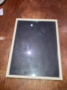 Vintage Cream And Gold Picture Frame 9”x12” - Picture 1 of 7