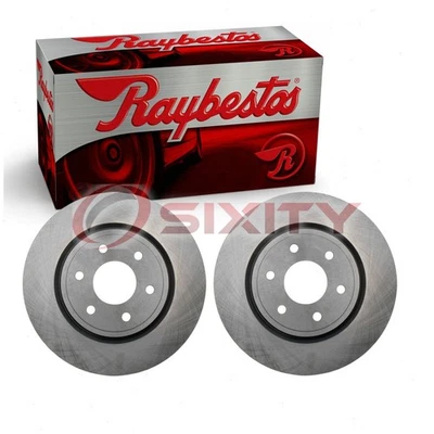 2 rotores de freno de disco delanteros Raybestos R-Line para Nissan Frontier HV 2005-2023 Foto 1 de 4