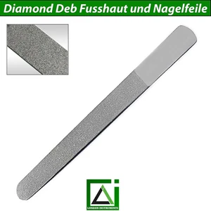 Diamond Deb Fusshaut und Nagelfeile Stahl Chiropody podiatrie Instrumente neu - Picture 1 of 5
