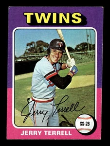 Jerry Terrell 1975 Topps #654 Minnesota Twins MINI VG (MK) - Picture 1 of 2