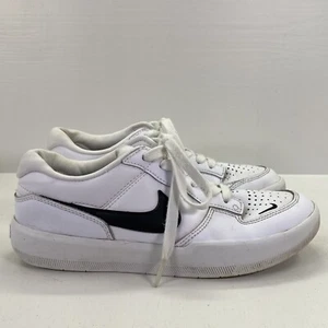 Nike Force 58 Premium SB White Black Logo Size 6 - Picture 1 of 14