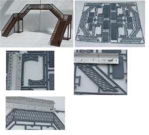 pedestrian overpass in o gauge