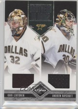 2011-12 Limited Brothers In Arms Materials /199 Kari Lehtonen Andrew Raycroft #3