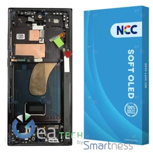DISPLAY LCD NCC SOFT OLED + FRAME PER SAMSUNG GALAXY S23 ULTRA S918B SCHERMO - Photo 1/3