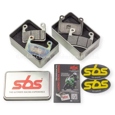 2x Pairs of BMW S1000R 2020-2023 SBS Dual Sinter Front Brake Pads - 960DS-1 - Image 1 of 4