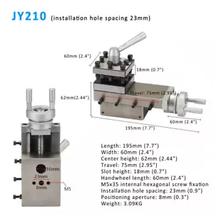 0618 BB20 JY250 JY210 BV20-1 Swing Bench Quick Change Lathe Metal Posts&Holders - Picture 1 of 15