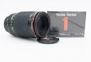 Vivitar 105mm f2.5 Series 1 Manual Focus 1:1 Macro PK-A Mount In Excellent Cond - Picture 1 of 10