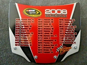 Magnet only Winners Circle NASCAR 2008 Schedule Hood collector gift - Picture 1 of 4