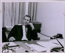 LG776 1964 Orig Photo RON SANTO Chicago Cubs Hall of Fame Old Heritage Insurance