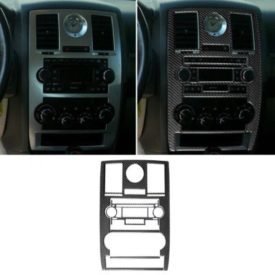 Para Chrysler 300 300C interior de carro console central acabamento de capa de tira - Imagem 1 de 4