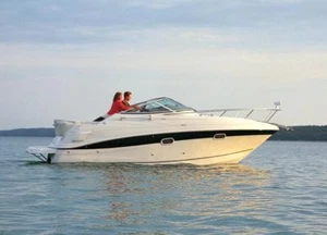V-HULL CUDDY CABIN TRAILERABLE BOAT COVER 24'5" TO 25'4" MAX 102" BEAM OB - Picture 1 of 5