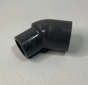 Spears 1-1/4” PVCI 45-Degree Spigot x Slip Street Elbow Fitting U.S.A. D2467 - Picture 1 of 3