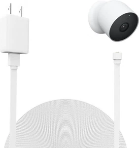 32,8 Fuß/10 m Netzkabel Kabel Kompatibel mit Google Nest Cam Outdoor oder Indoor... - Bild 1 von 7