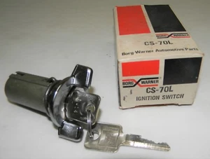 1970 Chevrolet Pontiac Chevelle Buick Oldsmobile Ignition Switch w/2Keys  CS-70L - Picture 1 of 3