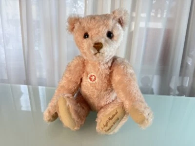 Steiff Tier 655845 ours en peluche rose 44 cm. Excellent état - Photo 1/3