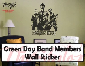 Green Day Musik Band Gruppe Vinyl Wandaufkleber - Bild 1 von 4