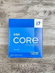 Intel Core i7-13700KF, 16 Core 24 Thread, 125W Desktop Processor, LGA1700 - Afbeelding 1 van 10