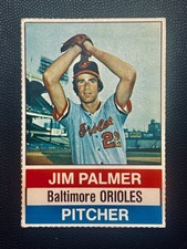 1976 Hostess JIM PALMER All Star Baseball Card #56 Baltimore Orioles HOF