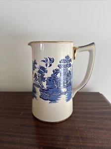 Vintage Sadler Blue Willow 7” Creamer Milk Pitcher 1405 - Picture 1 of 11