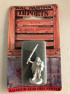 Paquete de miniaturas Ral Partha Imports Frea Koolblade Shield Maiden 61-088 D&D - Imagen 1 de 1