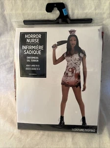 Horror Nurse. Halloween Bloody Blood Covered Adult Large 10-12 - Picture 1 of 6