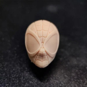 Escala 1/12 The Comic Spider-Man Cabeza Esculpida Sin Pintar Ajuste 6" Figura Mafex Estilo A - Imagen 1 de 3