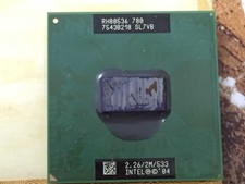 Intel Pentium Dothan M 780 PM780 2.26G 2M 533 SL7VB Mobile CPU Processo Test ok
