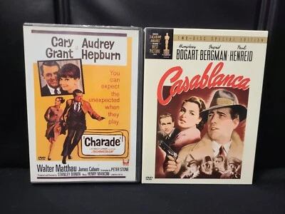 Casablanca [Special Edition] Bogart [2 Discs]  1943 + Charade Audrey Hepburn DVD - Image 1 of 4