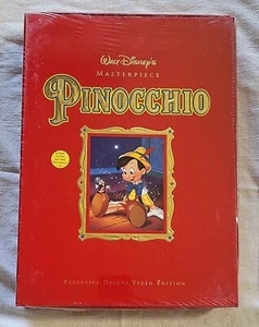 Sealed Vintage Pinocchio Exclusive Deluxe Video Edition Collectible Set - Picture 1 of 2