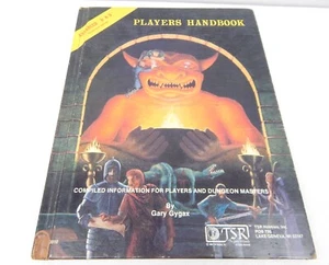 Advanced Dungeons & Dragons Players Handbook TSR 6ª impresión 1980 No 2010 - Imagen 1 de 7