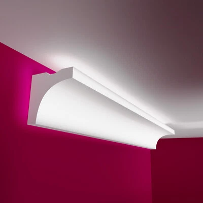 Barre en stuc ELHARE bande LED profils lumineux mur éclairage indirect profil... - Photo 1/4