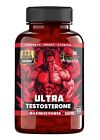 Ultra booster de testostérone 6 en 1 | 12410 mg| booster la croissance musculaire, l'énergie - 60 bouchons