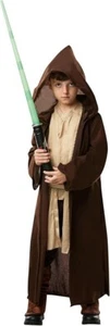 Rubie's offizieller Disney Star Wars Jedi Morgenmantel mit Kapuze, Deluxe Kindergröße 7-8 Jahre - Bild 1 von 2