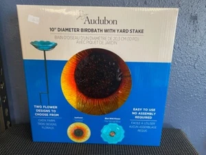 Audubon Bagno per uccellini diametro 10" con altezza palo 26" - "Girasole" - Foto 1 di 4