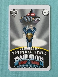 Skylanders Trap Team Legendary Spectral Skull Trap NFC Card - Picture 1 of 1
