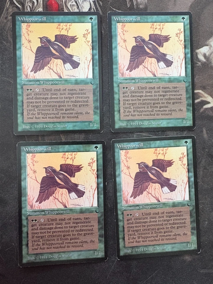 *** THE DARK 4x Whippoorwill ***  LP - DUTY FREE MtG Magic - Image 1 of 2