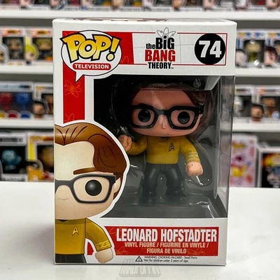 Funko Pop Leonard Hofstadter The Big Bang Theory #74 Vinyl Figure TV Collectible - Image 1 of 4