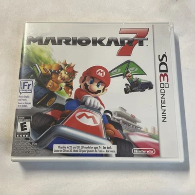 Mario Kart 7 (Nintendo 3DS, 2011) 100% CIB Complete, Authentic  - TESTED  - Image 1 of 4